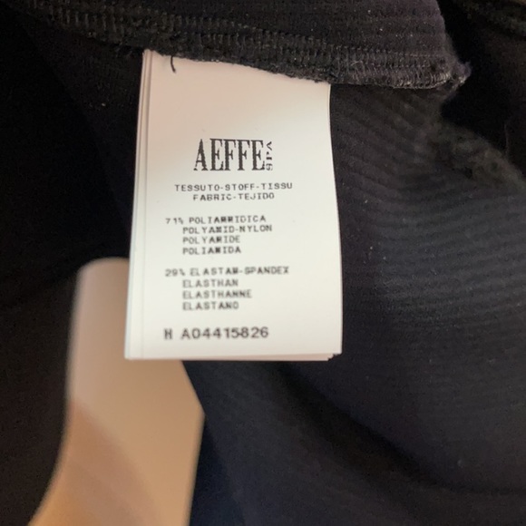 Moschino Sewing Black Sheath Dress Scissors Heart - Picture 11 of 12